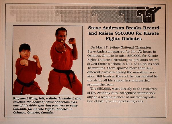 karate kicks diabetes