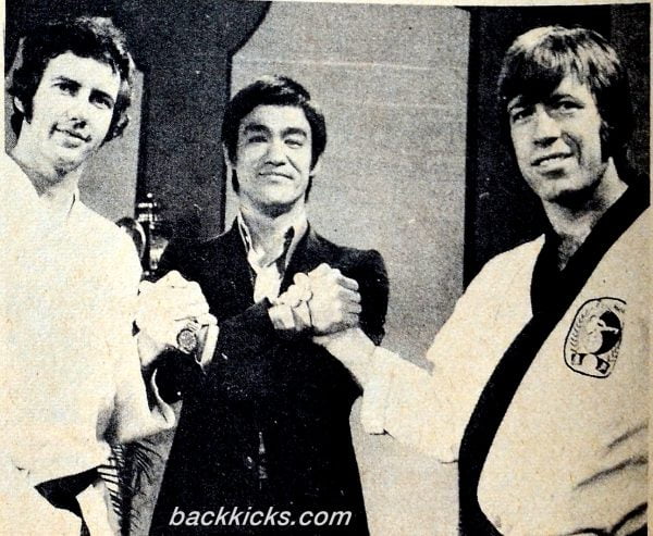 Bob Wall and Bruce Lee