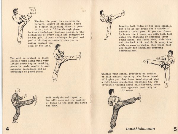 kung fu breaking board